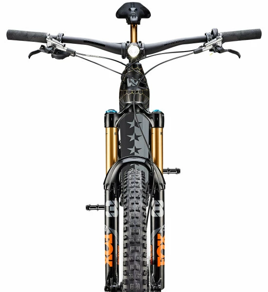 Bikediscount Wallis Carbon E-Enduro DHX Mullet Gold Edition
